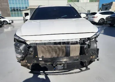 Photo 1 of 50: 2019 Hyundai Santa Fe, VIN KMHS281BBKU148052 — Korean insurance auction
