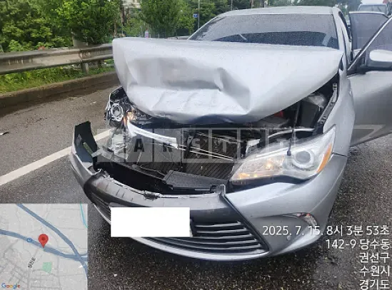 Photo 2 of 8: 2016 Toyota Camry Hybrid LE — Korean insurance auction