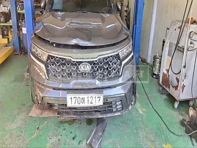 Photo 1 of 15: 2021 Kia Sorento, VIN KNARJ81GBMA031676 — Korean insurance auction