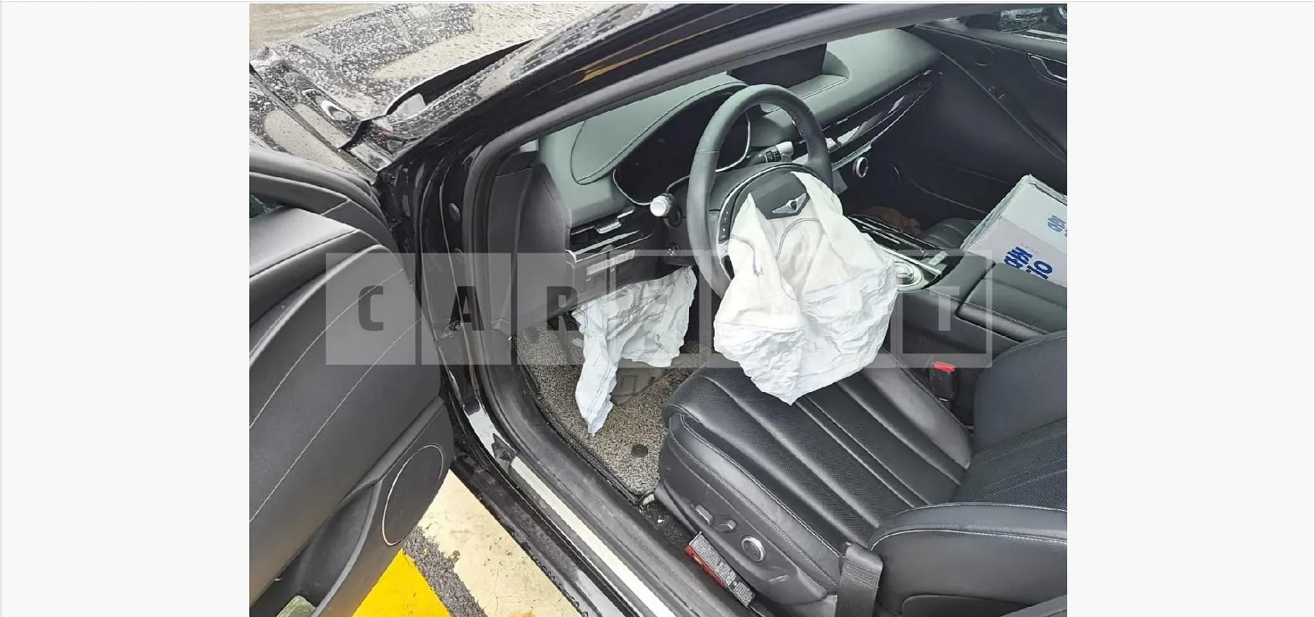 Photo 2 of 26: 2021 Genesis G80 3.5T — Korean insurance auction