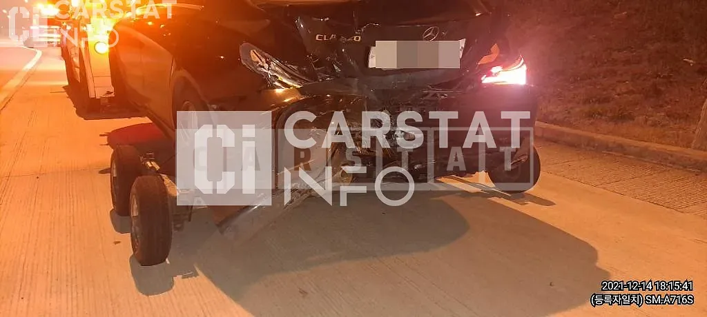 Photo 2 of 7: 2018 Mercedes-Benz CLA220, VIN WDDSJ4FB8JN666295 — Korean insurance auction