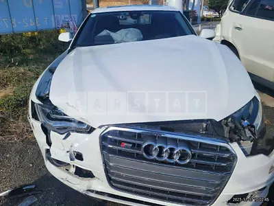Photo 1 of 11: 2015 Audi A6 35 TDI, VIN WAUZZZ4G0FN027961 — Korean insurance auction