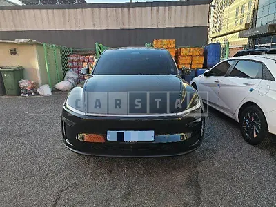 Photo 1 of 16: 2025 Tesla Model Y Long Range — Korean insurance auction