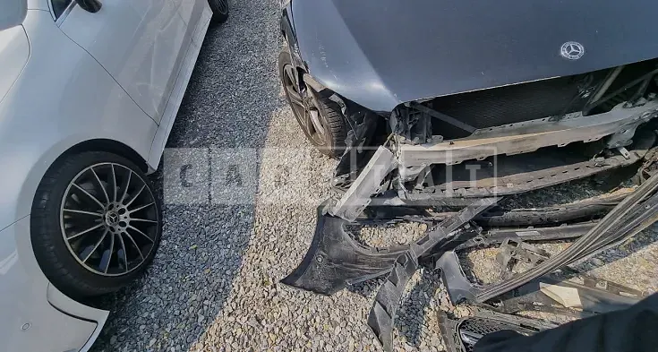 Photo 2 of 9: 2019 Mercedes-Benz E220 d, VIN WDDZF0EB1KA501384 — Korean insurance auction