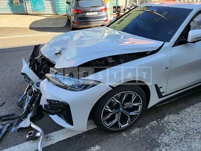 Photo 1 of 15: 2022 BMW i4, VIN WBY71AW09NFN05840 — Korean insurance auction
