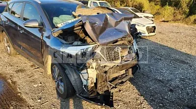 Photo 1 of 13: 2018 Hyundai Tucson, VIN KMHJ3815GJU664405 — Korean insurance auction