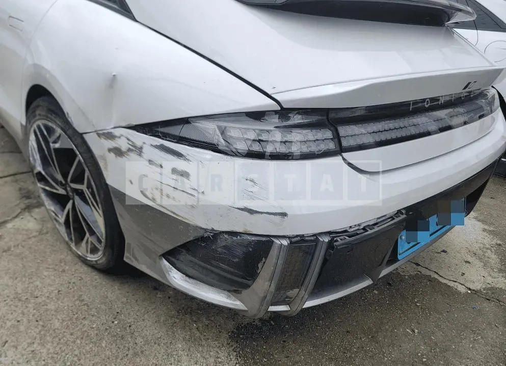 Photo 2 of 9: 2022 Hyundai IONIQ 6 — Korean insurance auction
