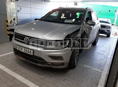 Photo 1 of 11: 2018 Volkswagen Tiguan 2.0 TDI, VIN WVGZZZ5NZJW920664 — Korean insurance auction