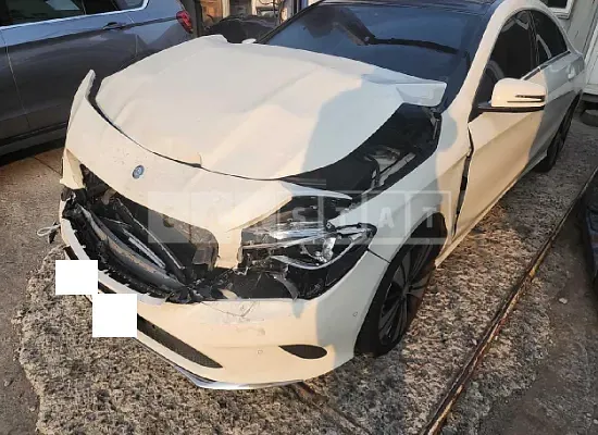 Photo 2 of 15: 2017 Mercedes-Benz CLA250 4Matic, VIN WDDSJ4GB3HN466210 — Korean insurance auction