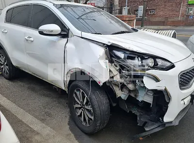Photo 1 of 15: 2017 Kia Sportage, VIN KNAP6815GHK209895 — Korean insurance auction