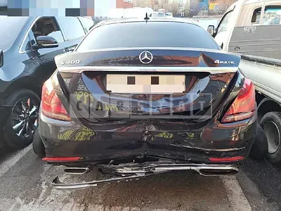 Photo 1 of 28: 2017 Mercedes-Benz S400 d 4Matic L, VIN WDDUG3FB8JA375837 — Korean insurance auction