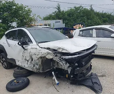 Photo 1 of 26: 2023 Hyundai Kona — Korean insurance auction