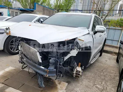 Photo 1 of 21: 2019 Hyundai Palisade, VIN KMHR381EDKU015452 — Korean insurance auction