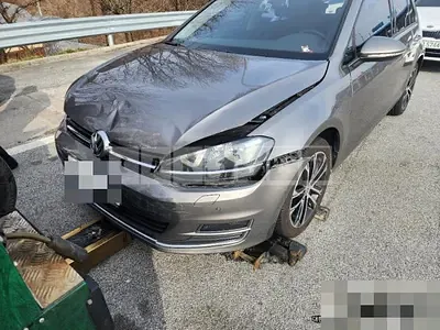Photo 1 of 5: 2015 Volkswagen Golf 1.4 TSI, VIN WVWZZZAUZFW020308 — Korean insurance auction