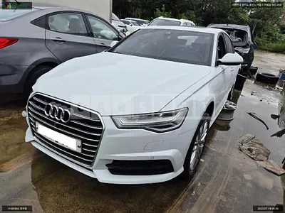 Photo 1 of 8: 2018 Audi A6 35 TDI quattro, VIN WAUZZZ4G6JN110979 — Korean insurance auction