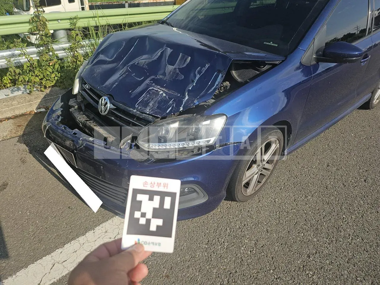 Photo 2 of 7: 2014 Volkswagen Polo 1.6 TDI, VIN WVWZZZ6RZEY150795 — Korean insurance auction
