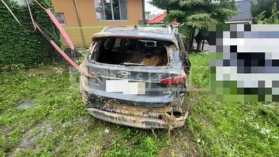 Photo 1 of 7: 2018 Hyundai Santa Fe TM 2.2, VIN KMHS281CBKU050652 — Korean insurance auction