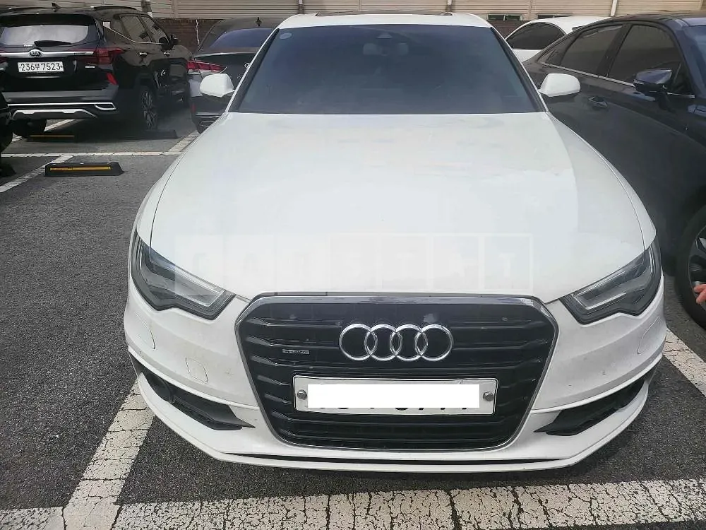 Photo 2 of 34: 2015 Audi A6 45 TDI quattro, VIN WAUZZZ4G8FN055720 — Korean insurance auction