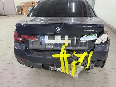 Photo 1 of 56: 2023 BMW 520i, VIN WBA11BH06PWX93228 — Korean insurance auction