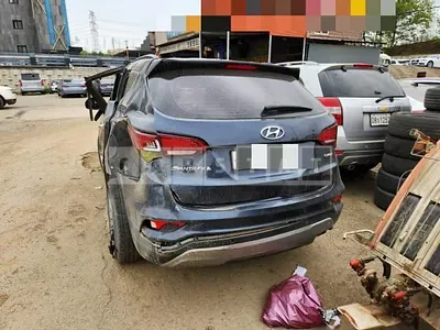 Photo 1 of 10: 2015 Hyundai Santa Fe 2.0, VIN KMHSW81UBGU546045 — Korean insurance auction