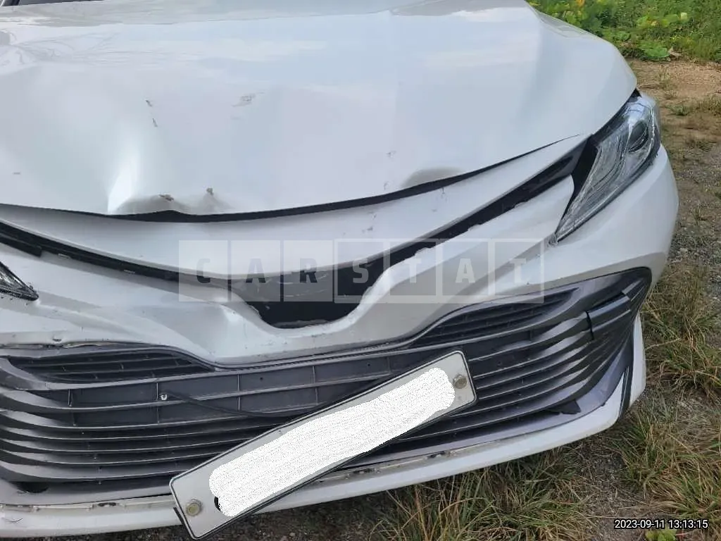 Photo 2 of 12: 2018 Toyota Camry Hybrid, VIN JTNB21HK3J3001105 — Korean insurance auction