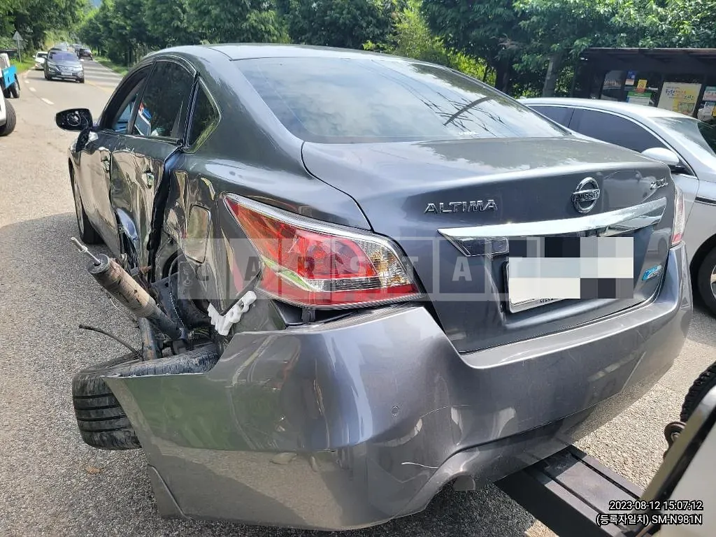 Photo 2 of 15: 2015 Nissan Altima 2.5, VIN 1N4AL3AP1GC104326 — Korean insurance auction