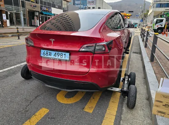 Photo 2 of 6: 2022 Tesla Model Y LongRange — Korean insurance auction