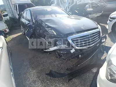 Photo 1 of 15: 2014 Mercedes-Benz S500 4Matic L, VIN WDDUG8FB8FA119248 — Korean insurance auction