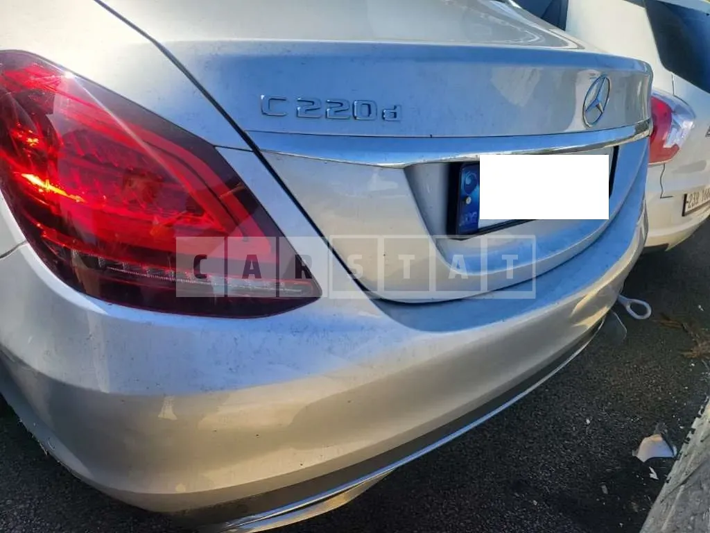 Photo 2 of 13: 2019 Mercedes-Benz C 220d, VIN WDDWF1EB5KR453298 — Korean insurance auction