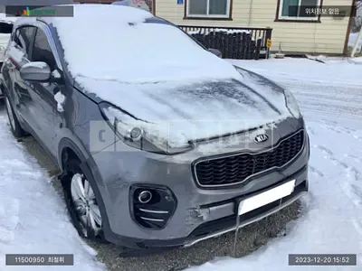 Photo 1 of 12: 2016 Kia Sportage, VIN KNABA24438T601317 — Korean insurance auction