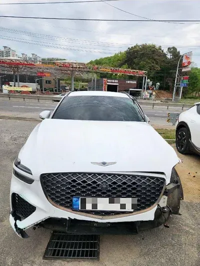 Photo 1 of 72: 2021 Genesis GV70 2.5T AWD — Korean insurance auction