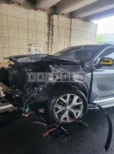 Photo 2 of 4: 2019 Hyundai Palisade 2.2, VIN KMHR381ABKU008708 — Korean insurance auction