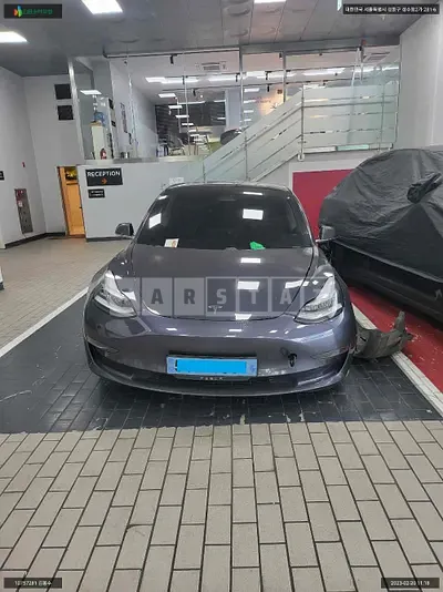 Photo 1 of 30: 2019 Tesla Model 3 Long Range, VIN 5YJ3E1EB3LF585564 — Korean insurance auction