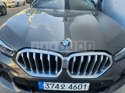 Photo 1 of 7: 2022 BMW X6 xDrive 30d, VIN WBAGT8107N9M17621 — Korean insurance auction