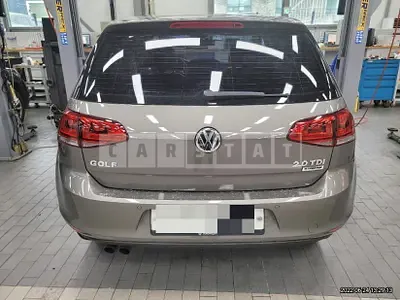 Photo 1 of 9: 2015 Volkswagen Golf 2.0 TDI BMT, VIN WVWZZZAUZFW253069 — Korean insurance auction