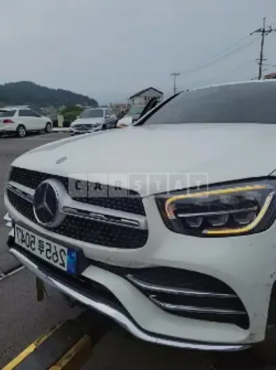 Photo 1 of 9: 2021 Mercedes-Benz GLC300 e 4Matic Coupe, VIN W1N0J5DB8MF982409 — Korean insurance auction