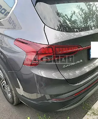 Photo 2 of 5: 2021 Hyundai Santa Fe, VIN KMHS381LHMU407502 — Korean insurance auction