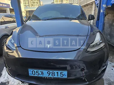 Photo 1 of 12: 2022 Tesla Model Y Long Range — Korean insurance auction