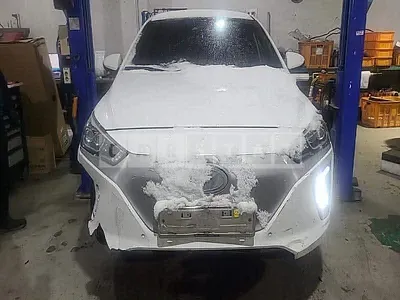 Photo 1 of 29: 2017 Hyundai IONIQ Electric, VIN KMHC051HFJU016827 — Korean insurance auction