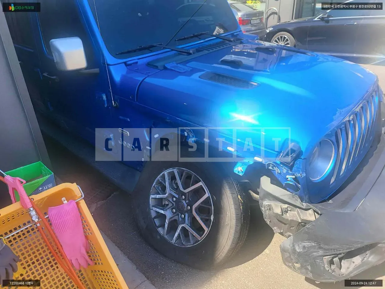 Photo 2 of 18: 2022 Jeep Wrangler Sahara 4XE, VIN 1C4JJXP60NW147489 — Korean insurance auction