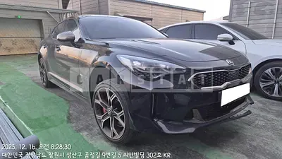 Photo 1 of 14: 2017 Kia Stinger, VIN KNAE751CDJS003601 — Korean insurance auction