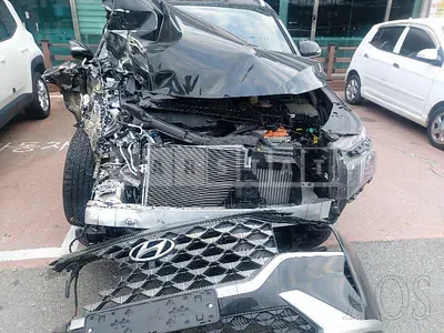 Photo 1 of 18: 2022 Hyundai Santa Fe Hybrid, VIN KMHS5811DNU050869 — Korean insurance auction