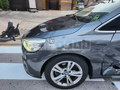 Photo 1 of 7: 2016 BMW Active Tourer, VIN WBA2C1109GV707502 — Korean insurance auction