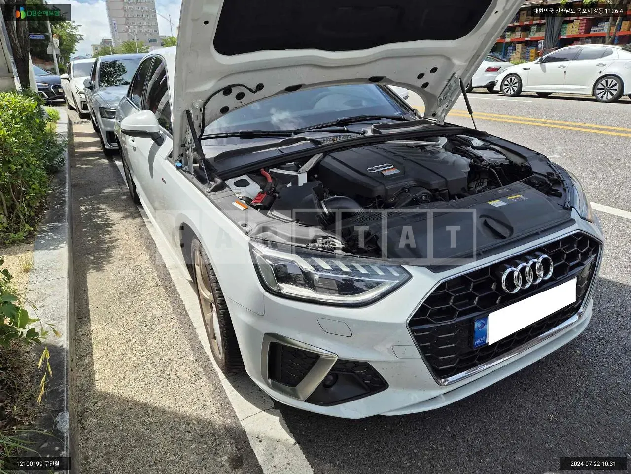 Photo 2 of 22: 2021 Audi A4 40 TFSI, VIN WAUZZZF46MN004717 — Korean insurance auction