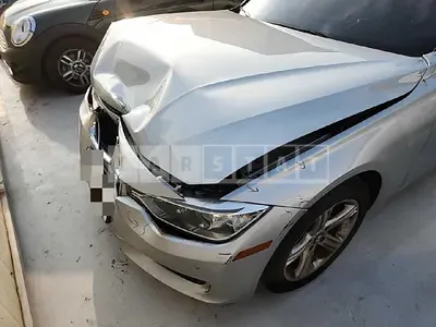 Photo 1 of 8: 2015 BMW 320d, VIN WBA3D3105FK277514 — Korean insurance auction