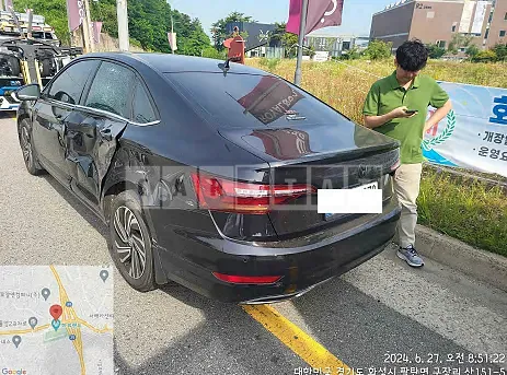 Photo 2 of 9: 2021 Volkswagen Jetta 1.4TSI — Korean insurance auction