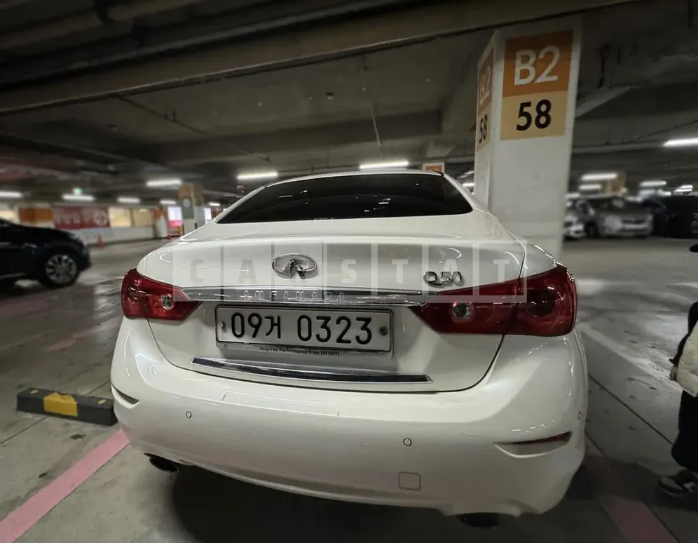 Photo 2 of 3: 2016 Infiniti Q50 2.2 — Korean insurance auction