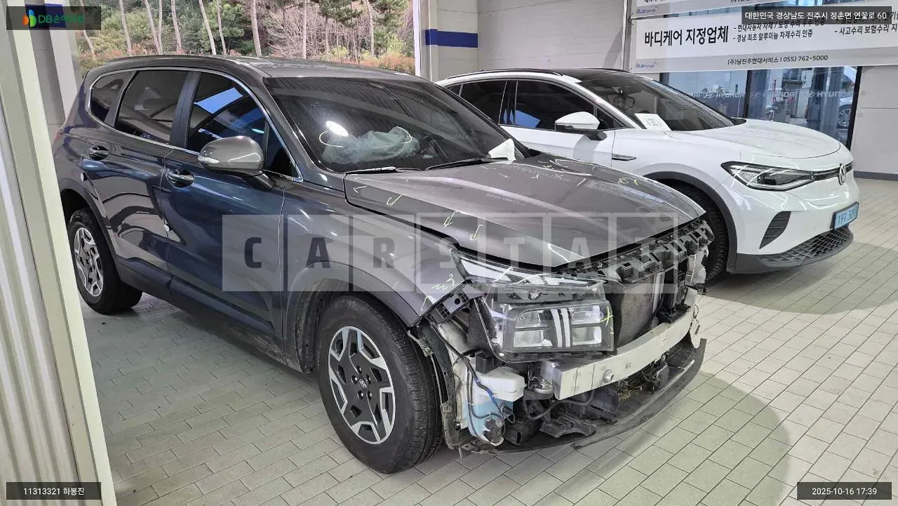 Photo 2 of 40: 2023 Hyundai Santa Fe Hybrid, VIN KMHS2811BPU089550 — Korean insurance auction