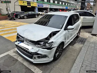Photo 1 of 9: 2016 Volkswagen Polo 5 FL 1.4 TDI, VIN WVWZZZ6RZGY165509 — Korean insurance auction