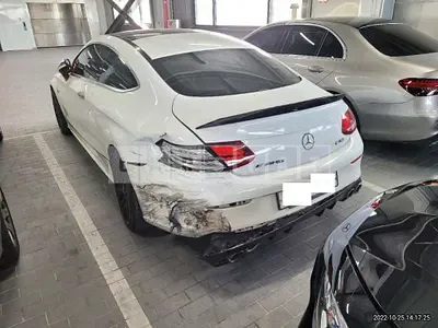 Photo 1 of 27: 2020 Mercedes-Benz C 200, VIN W1KWJ8AB2LF993496 — Korean insurance auction